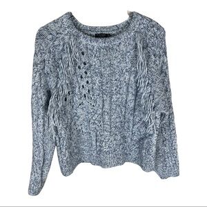 BERSHKA CABLE KNIT SWEATER